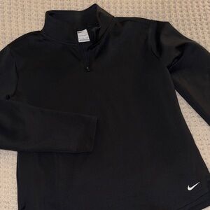 Nike Quarter Zip Black Sweater